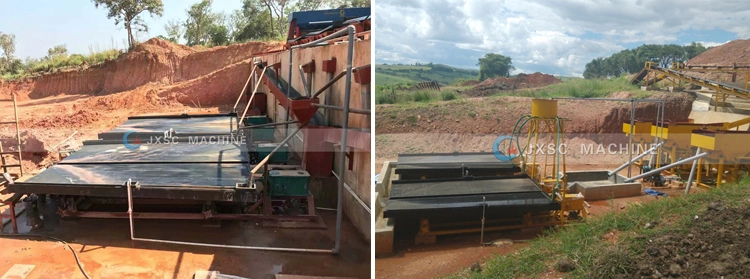 Gold Shaking Table of Gravity Concentration Plant