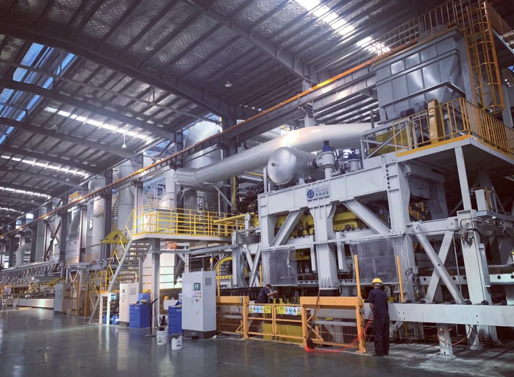 Static Pressure Automatic Green Sand Molding Production Line, Foundry Machinery