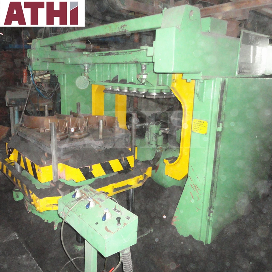 Plumbing Pipe Fitting Production Foundry Pneumatic Multiple Piston Green Sand Molding Machine