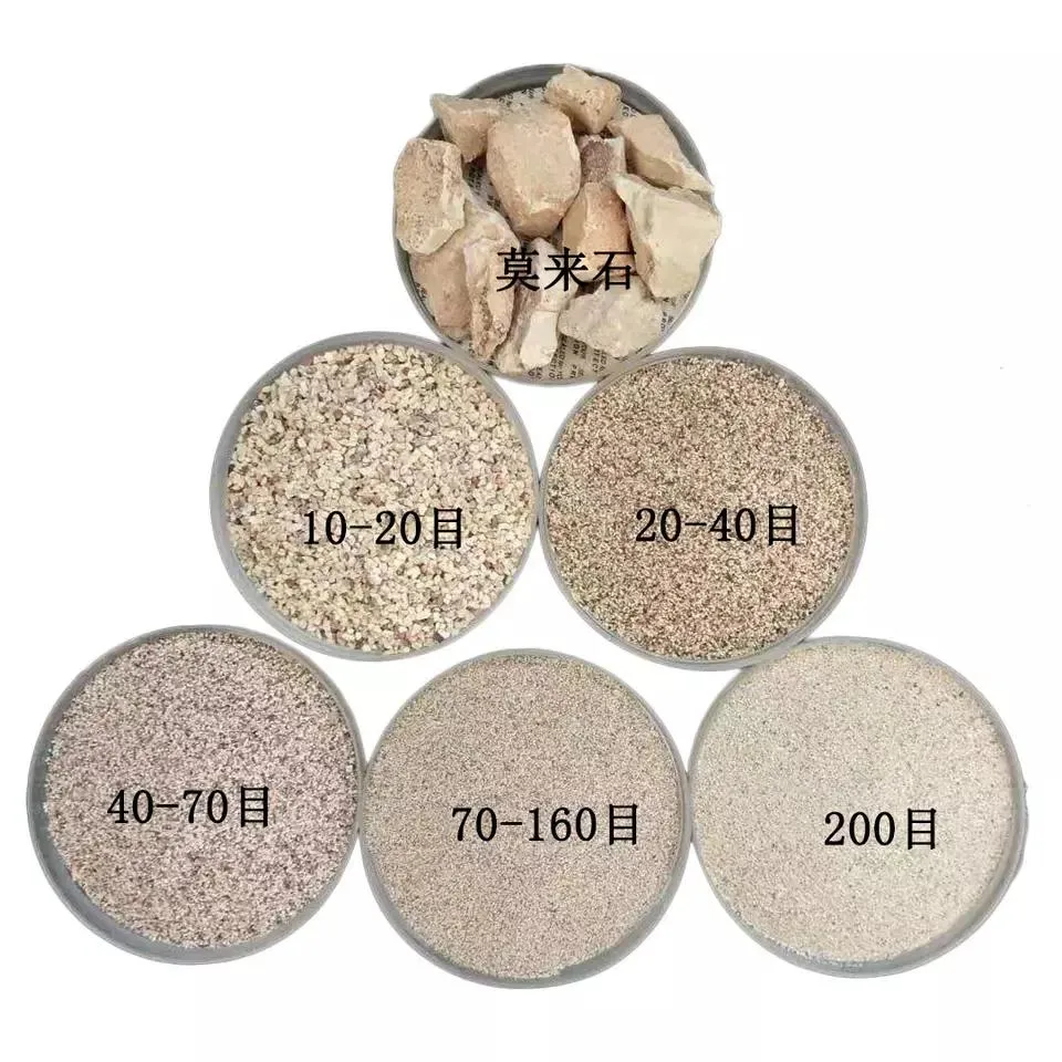 Investment Casting Material of Chamotte Sand Mullite Sand Kaolin 16-30mesh