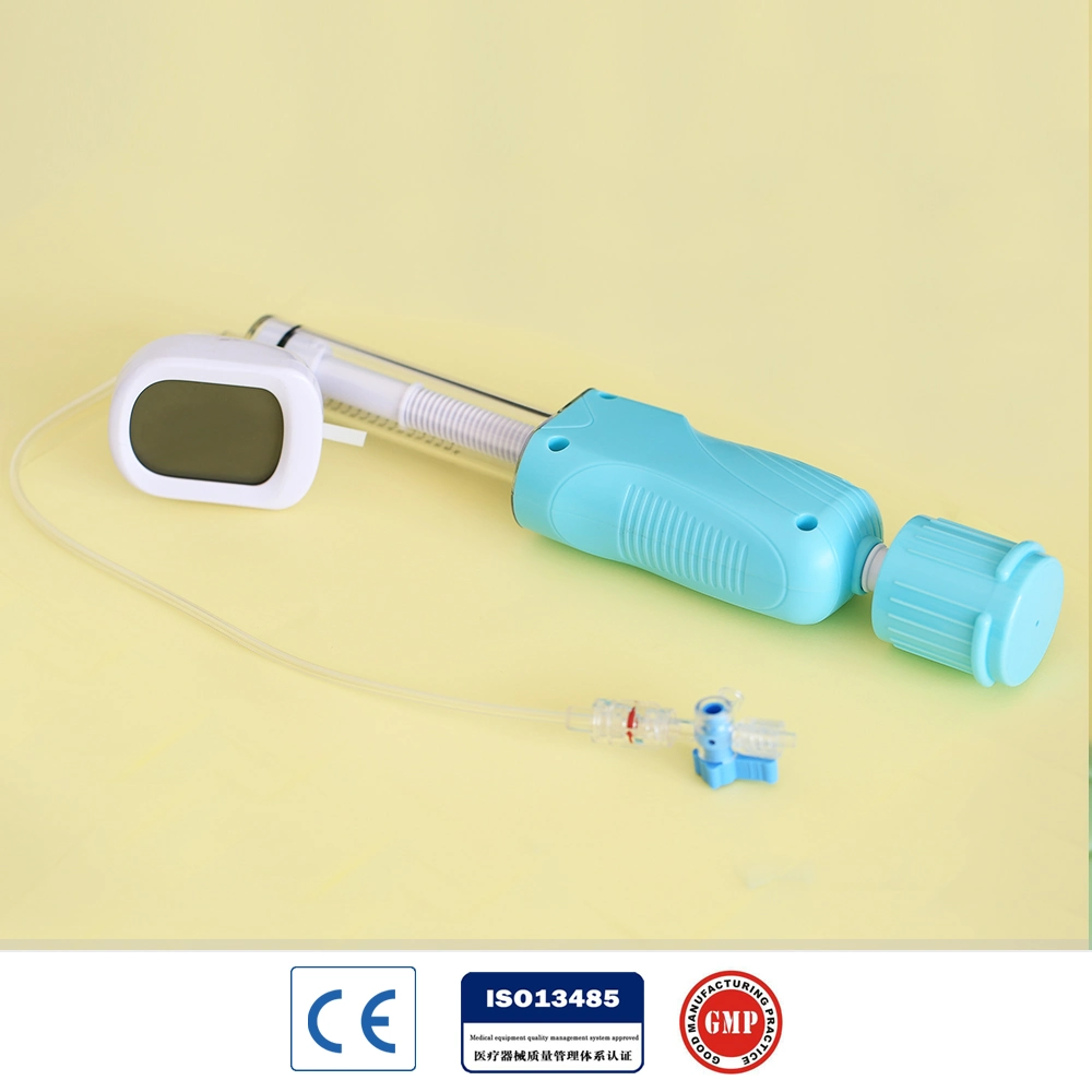 Ce Mark Disposable Balloon Inflation Device with Ordinary Type