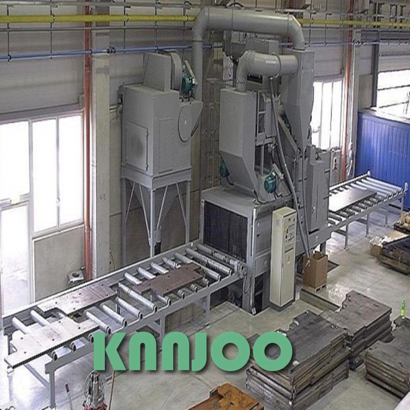 CE Steel Plate Shot Blasting Pretreatment Line