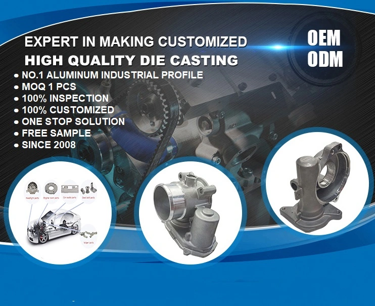 Customized High Precision Zinc and Aluminum Alloy Die Casting Parts Aluminum Alloy 6061