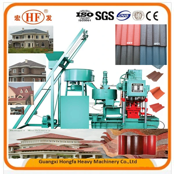 Full Automatic Hydraulic Press Color Roof Tile Making Machine Production Line