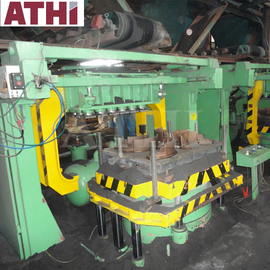 Foundry Automatic Green Sand Molding Machine, Hydraulic Multi Piston Casting Moulding Machine