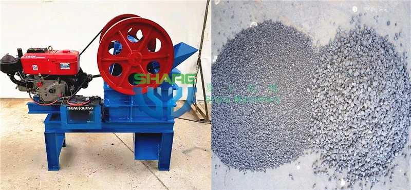 Kenya PE 150*250 Rock Jaw Crusher with Screen Production Line