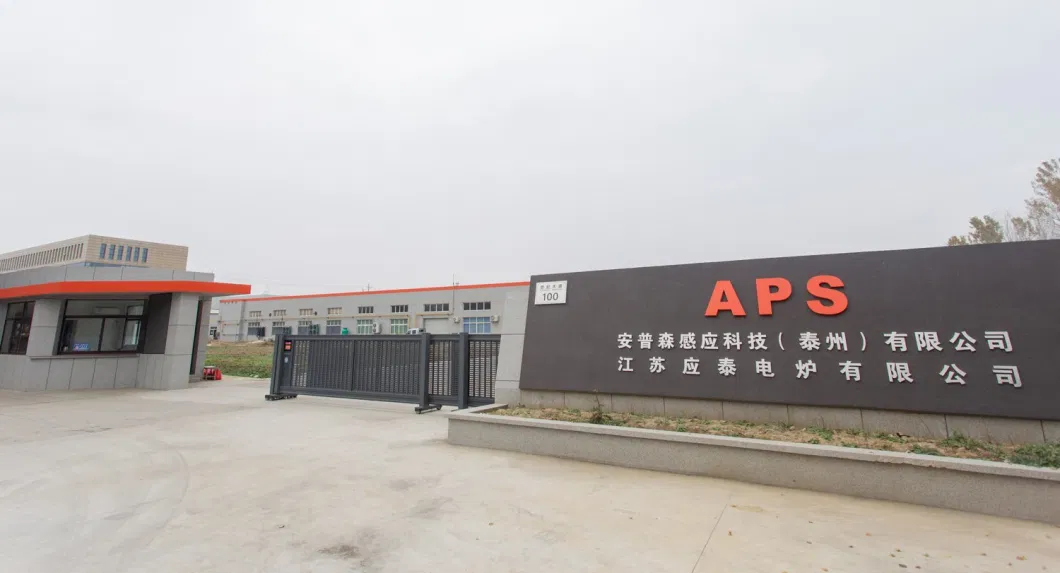Aps Electric Industrial 5ton 6ton Copper Aluminum Scrap Metal Cast Iron Brass Bronze Stainless Steel Medium Frequency Induction Melting Smelting Furnace