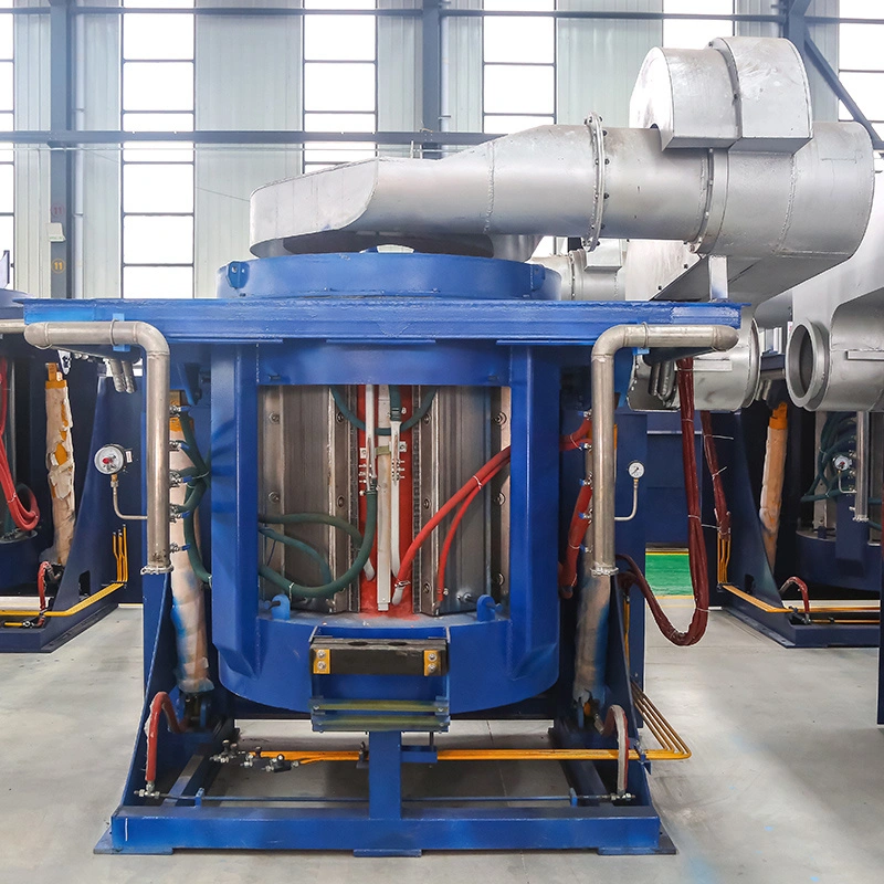 Sand Casting Purpose 0.75 Ton Energy Saving Induction Furnace for Melting Scrap Iron/Steel/Aluminum/Copper/Alloy Metal