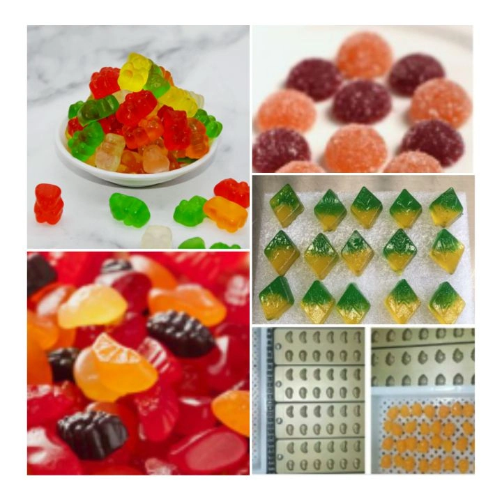 Full Automatic Soft Jelly Candy Making Machine Candy Pouring Machine