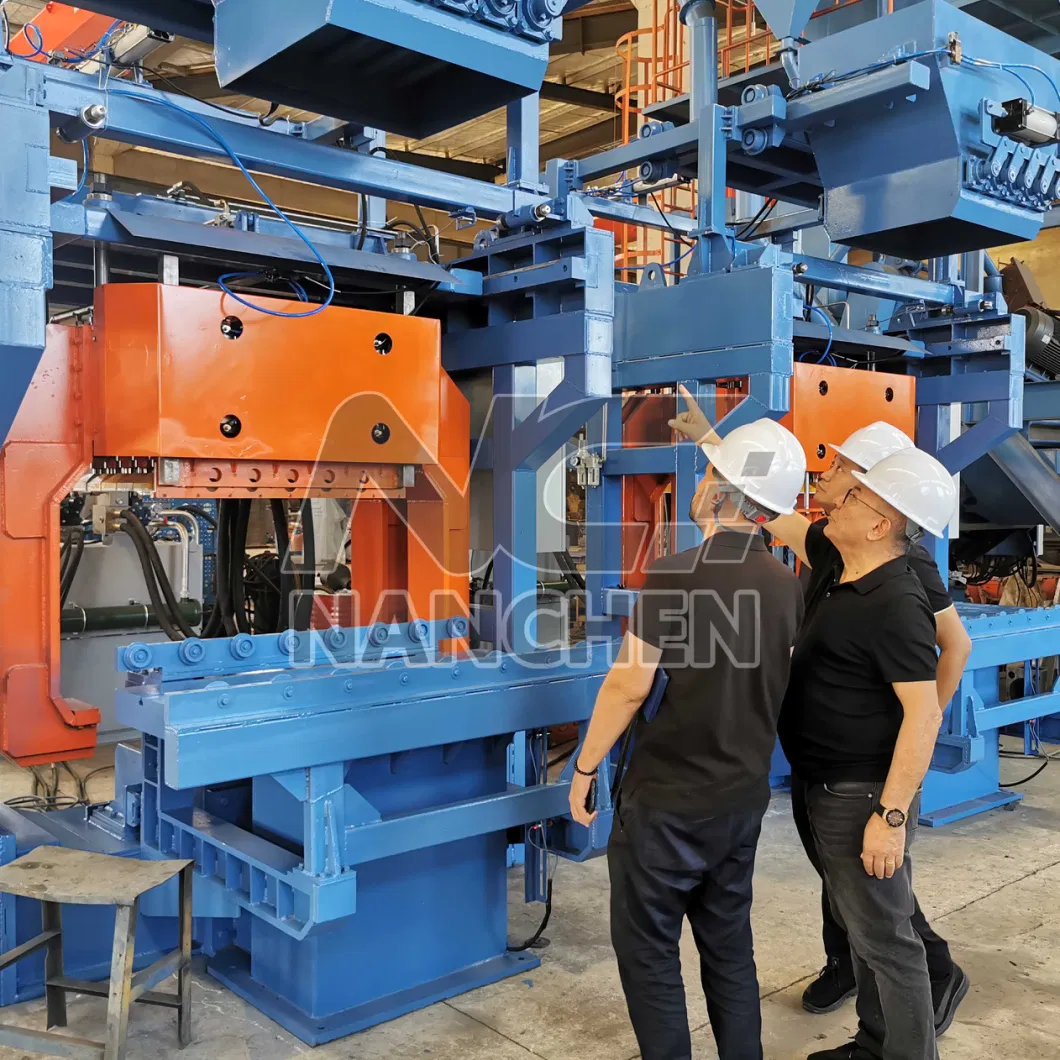 Foundry Casting Iron Sand Molding Machine