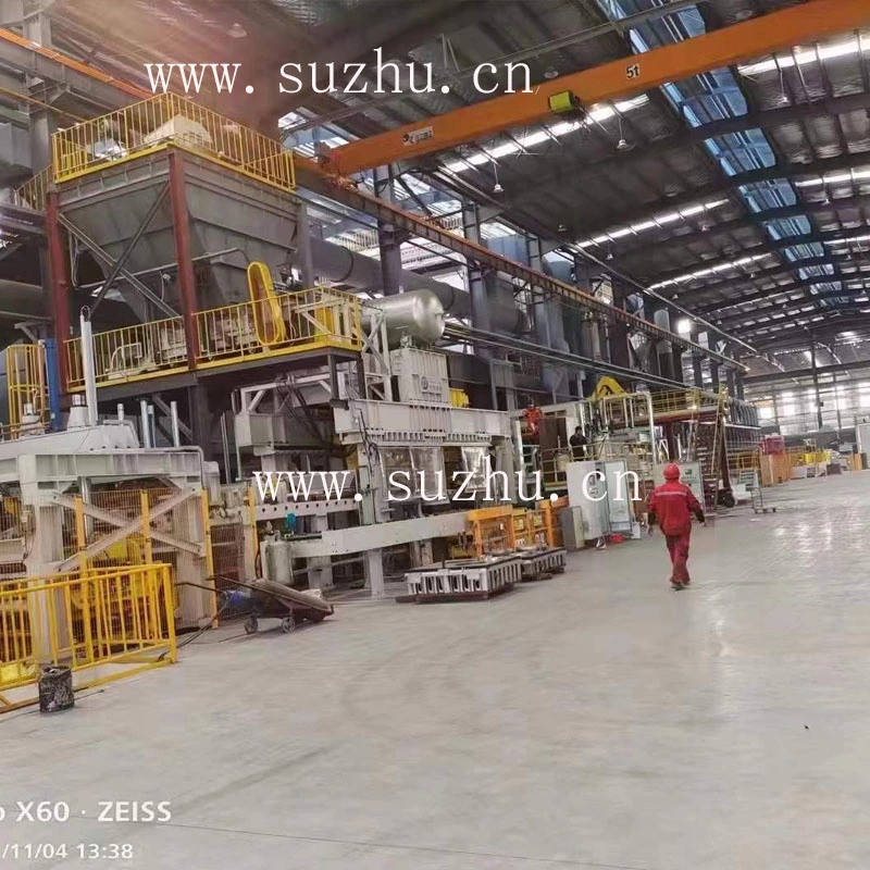 Static Pressure Horizontal Green Sand Molding Line, Casting Machinery Manufacture
