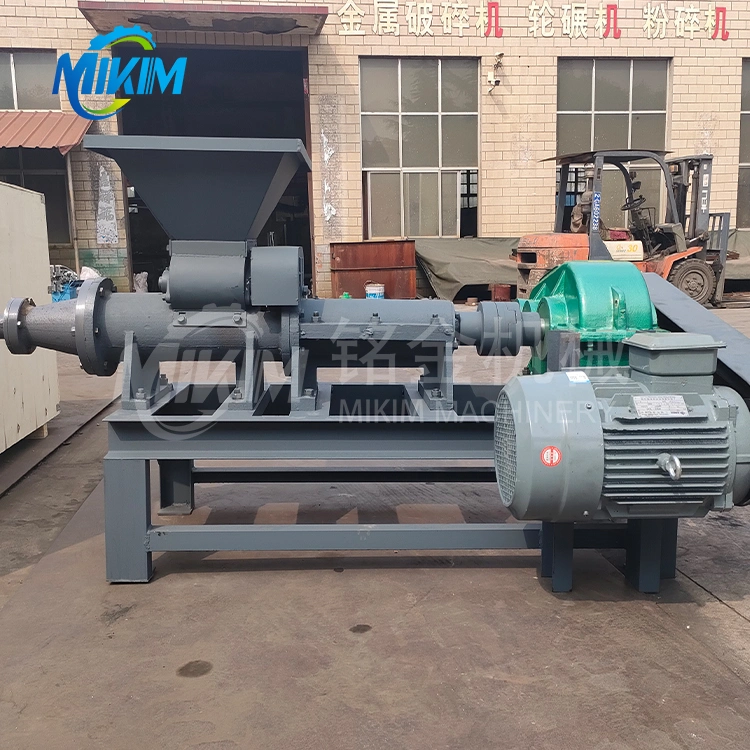 Charcoal Powder Stick Forming Machine Coconut Shell Iron Blue Carbon Pulverized Rice Hull Gypsum Coal Extruding Charcoal Briquette Molding Machine