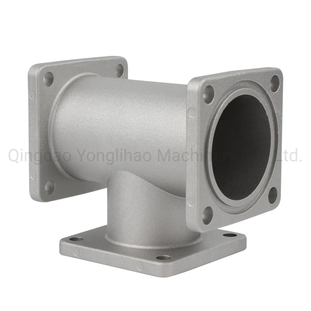 Sand Casting Machining Angle Block with Black Painted Die Casting