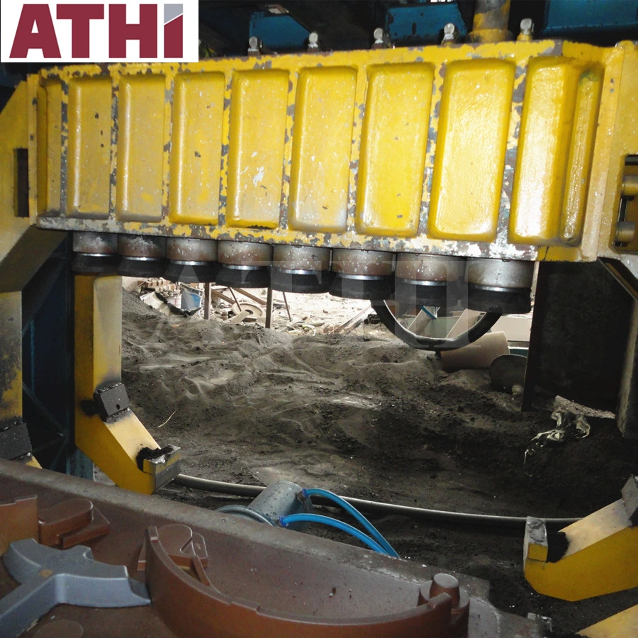Foundry Hydraulic Sand Casting Multi Contact Molding Machine for Manhole Cover Production