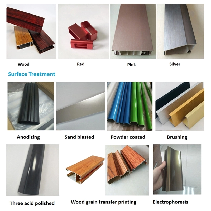 Customized Copper/Aluminum Alloy Anodized Skiving Profile