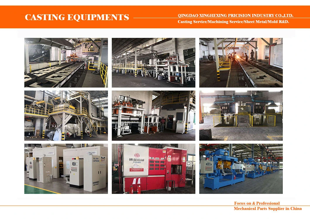 Factory OEM Auto Parts Metal Machining Housing Sand Casting Grey and Ductile Cast Iron Foundry