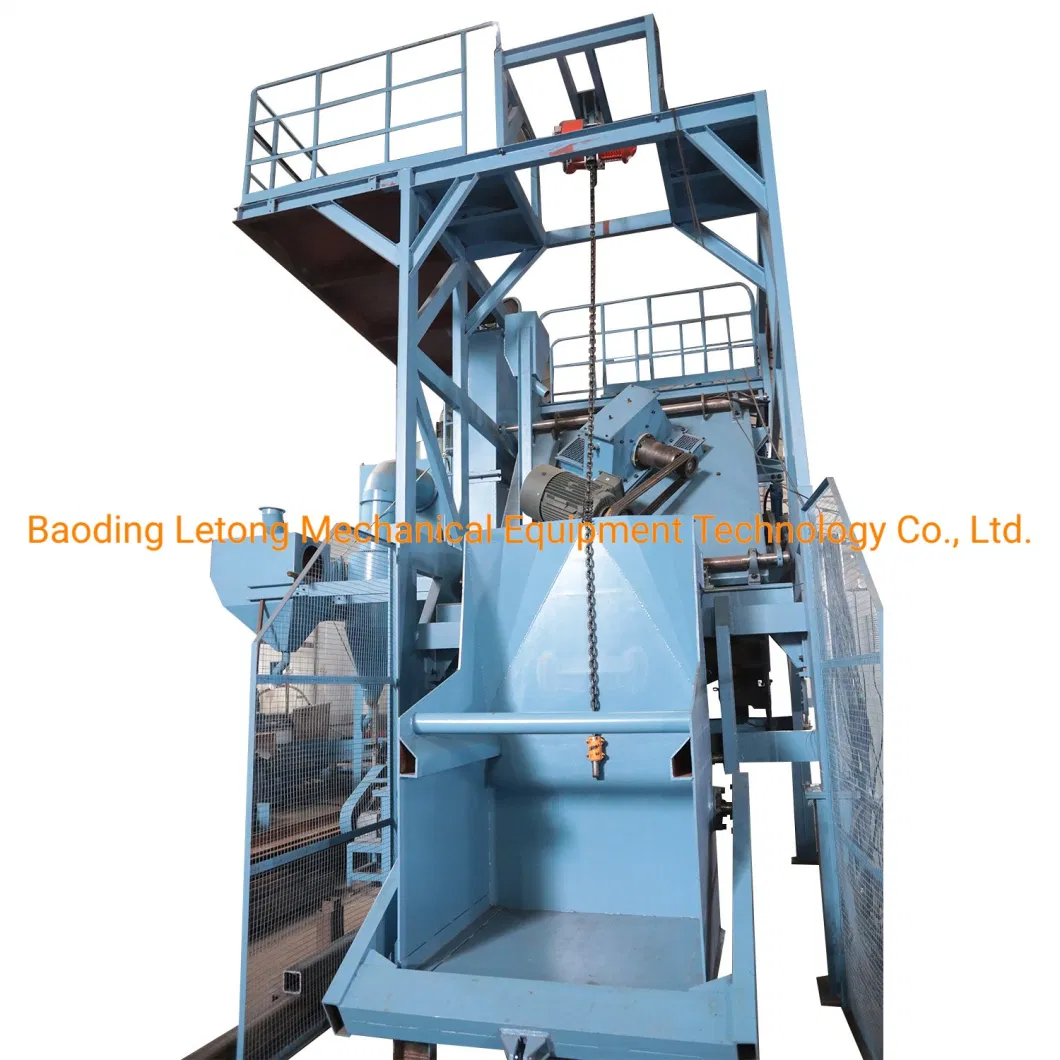 Rotary Indexing Table Automatic Sand Blasting Machine for Casting Parts