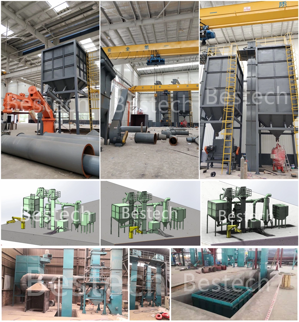Resin Sand Reclaiming and Molding System in Metal Parts Casting Line