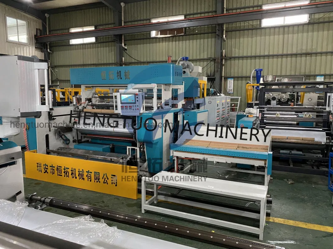 Automatic PE Stretch Film Making Machine Cling Film Machine Cast Film Machine 3 Extruder Co Extrusion Machine