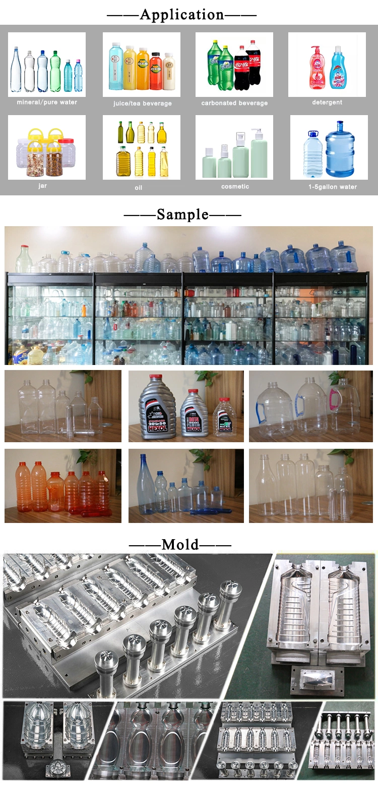 100ml-20L Automatic Pet Bottle Blowing / Plastic Mineral Water Blow Molding Machine/Blow Moulding Machinery Price