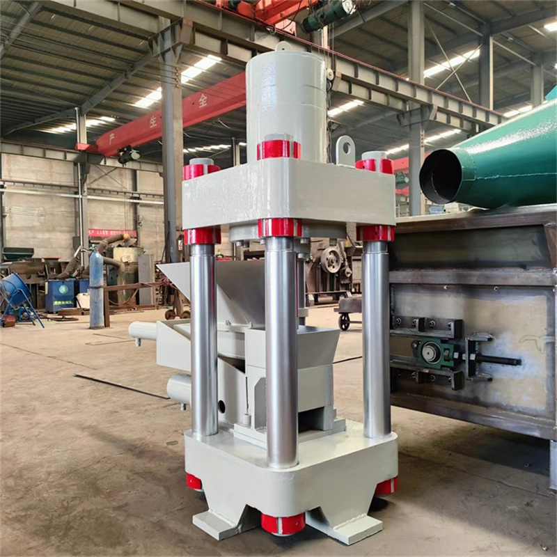 Iron Ore Powder Compression Molding Machine Four Column Pig Iron Powder Hydraulic Press
