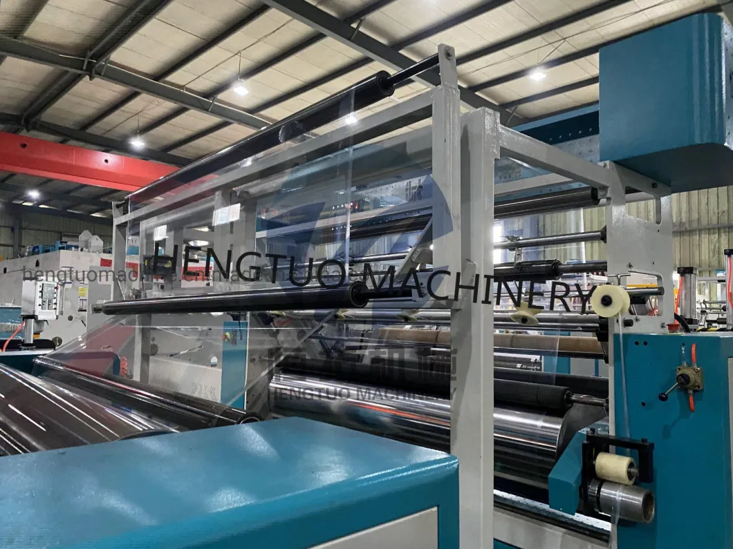 Automatic PE Stretch Film Making Machine Cling Film Machine Cast Film Machine 3 Extruder Co Extrusion Machine