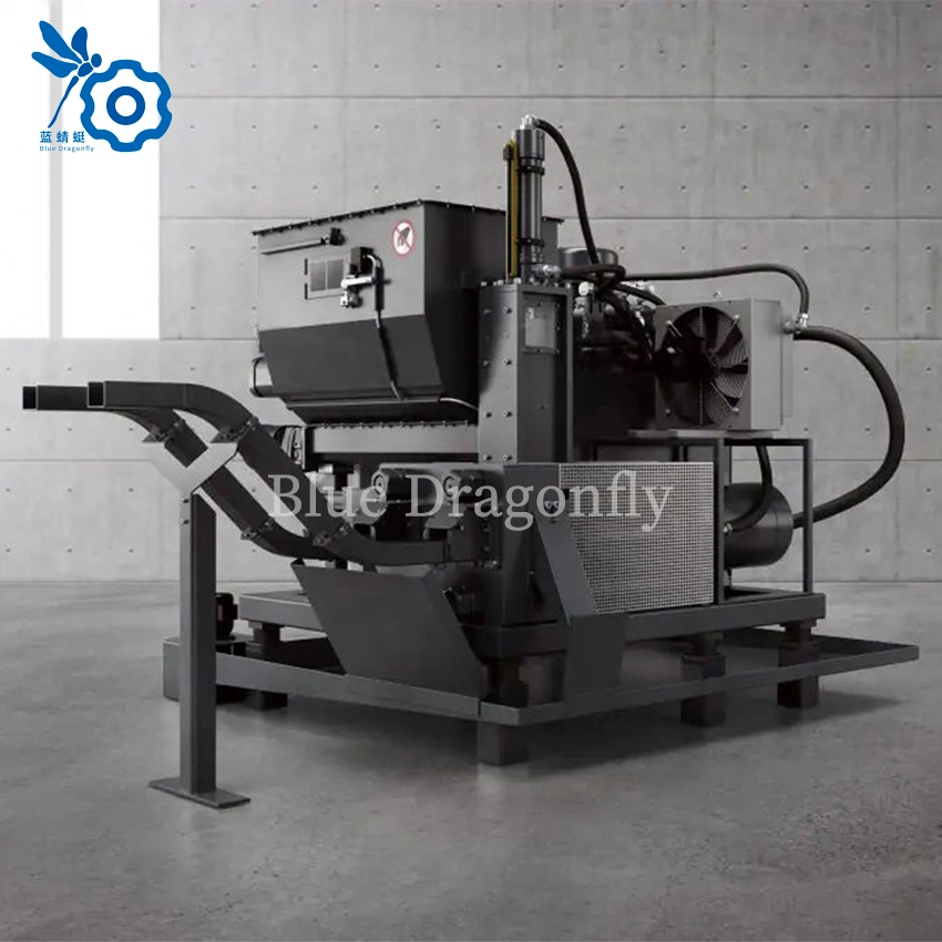 Automatic Pig Iron Powder Briquette Press Machine, Waste Molding and Recycling