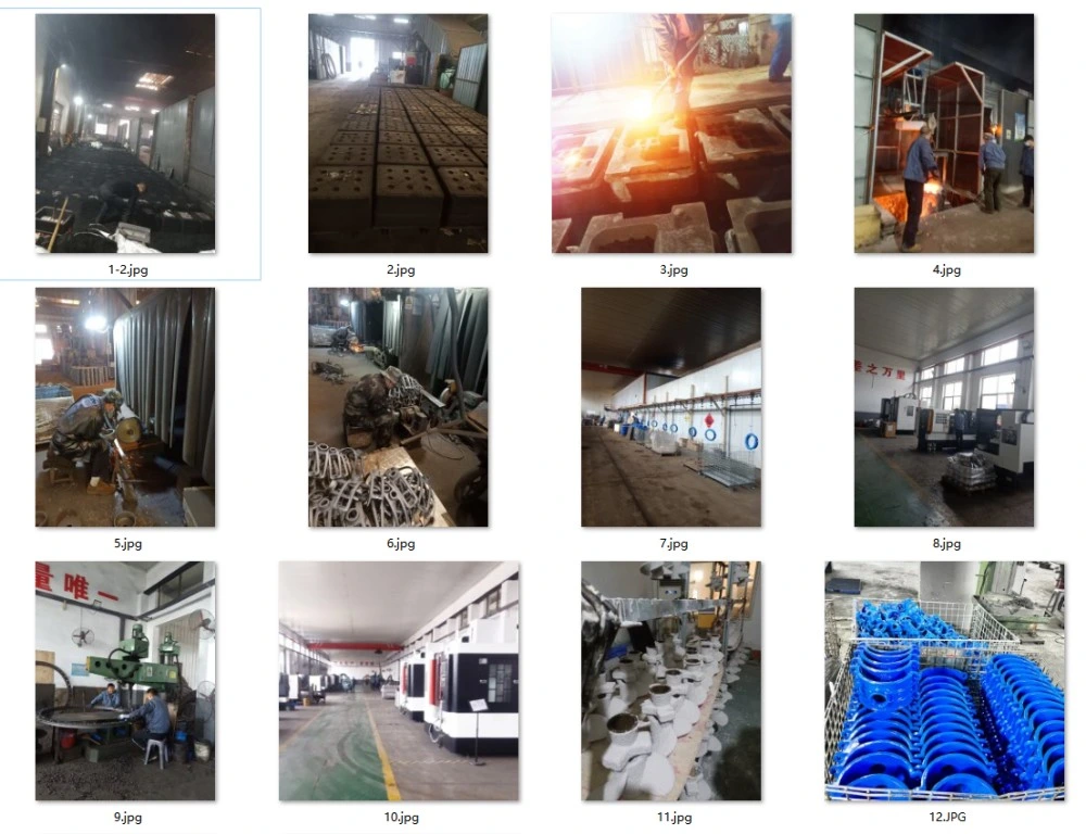 OEM ISO Ductile Resin Cast Iron Epoxy Resin Sand Casting
