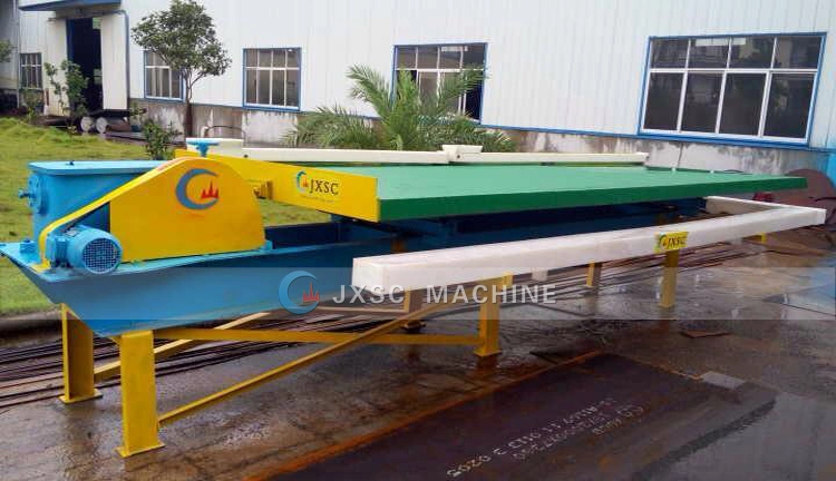 6s Shaking Table Process Plant River Sand Gold Extraction Machine