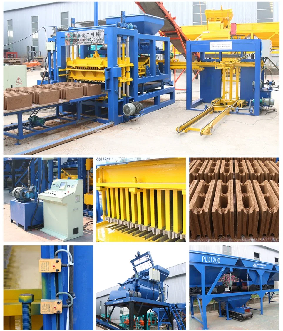 Qt5-15 Sand Brick Making Machine Concrete Molding Machine