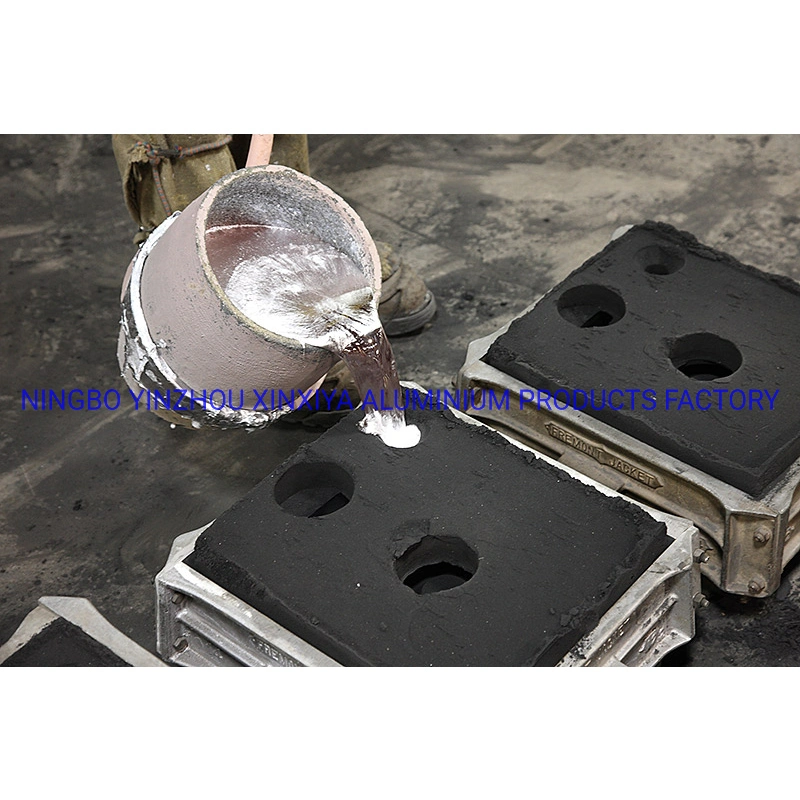 A356 Aluminum Sand Casting Chair Base Part with T6