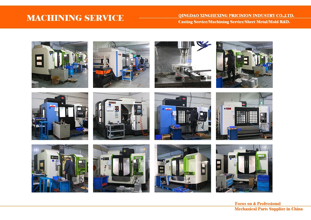 China Aluminum Alloy Sand Casting or Gravity Casting Foundry Supply High Quality CNC Machined Castings