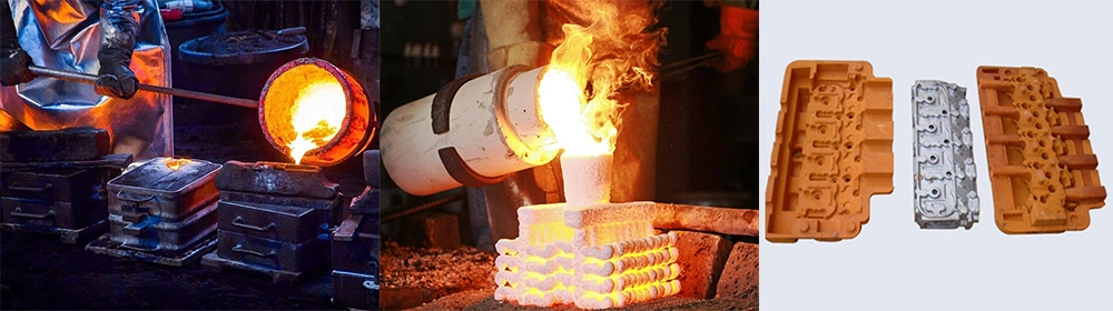 Green Sand Casting with Machining and Heat Treatment Process