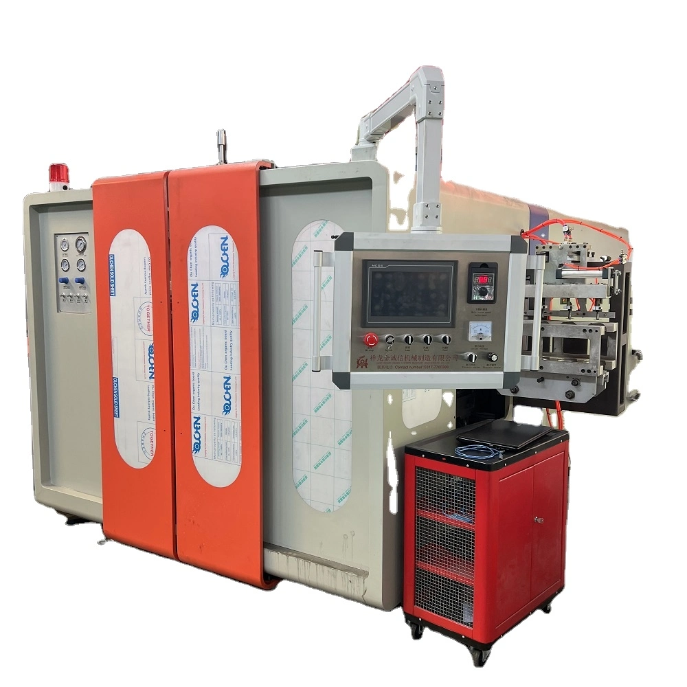 Double Stations Small Bottles Fully Automatic Extrusion Blow Molding Machine