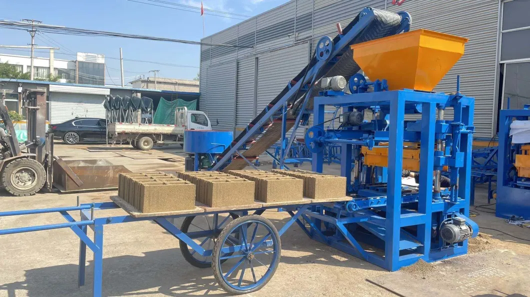 High Speed Automatic Cement Sand Hollow Brick Block Molding Machine