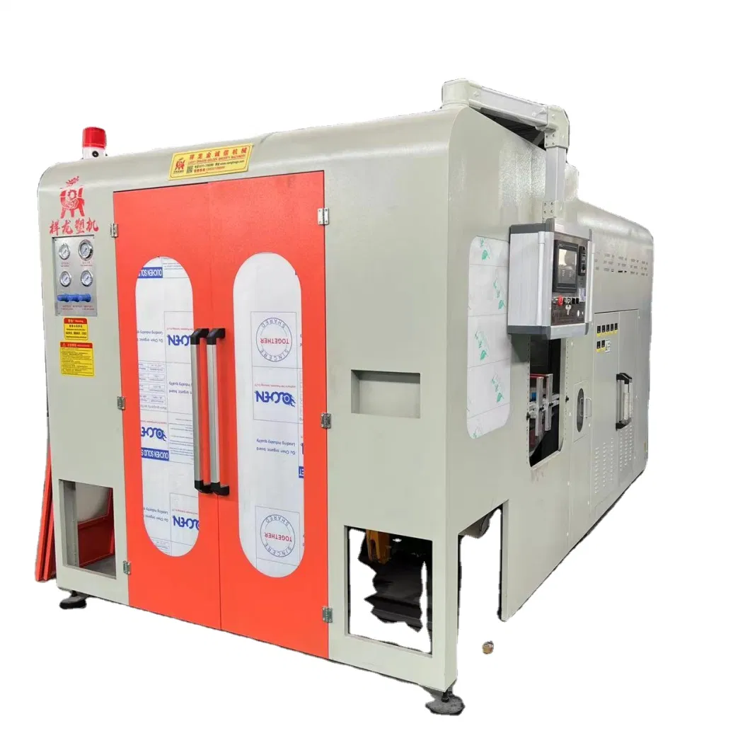 Double Stations Small Bottles Fully Automatic Extrusion Blow Molding Machine