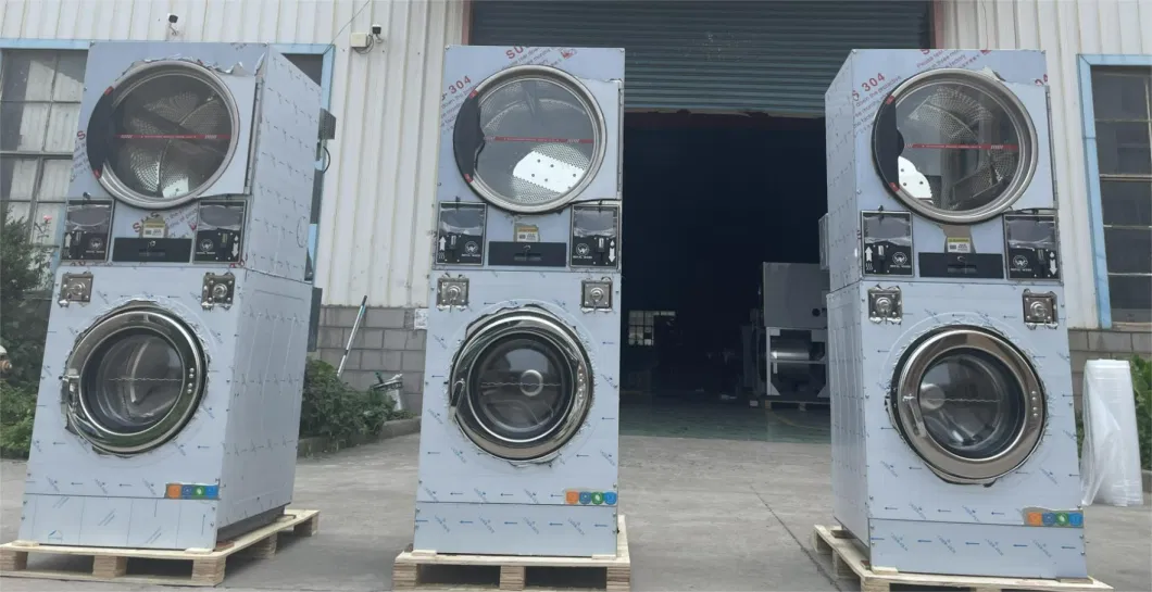 Smart Fully Automatic Laundry Washing Machines 16kg Washer and Dryer Machine