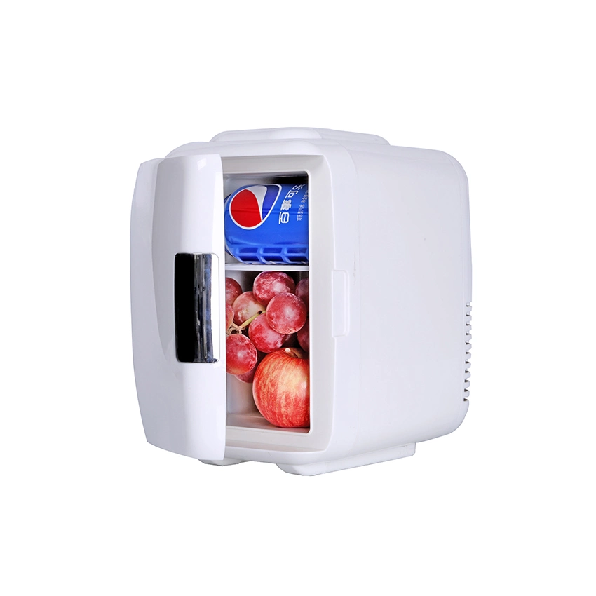 Classic White 15 Liter Compact Portable Cooler Warmer Mini Fridge for Bedroom, Office, Dorm, Car - Great for Skincare &amp; Cosmetics (110-240V/12V)