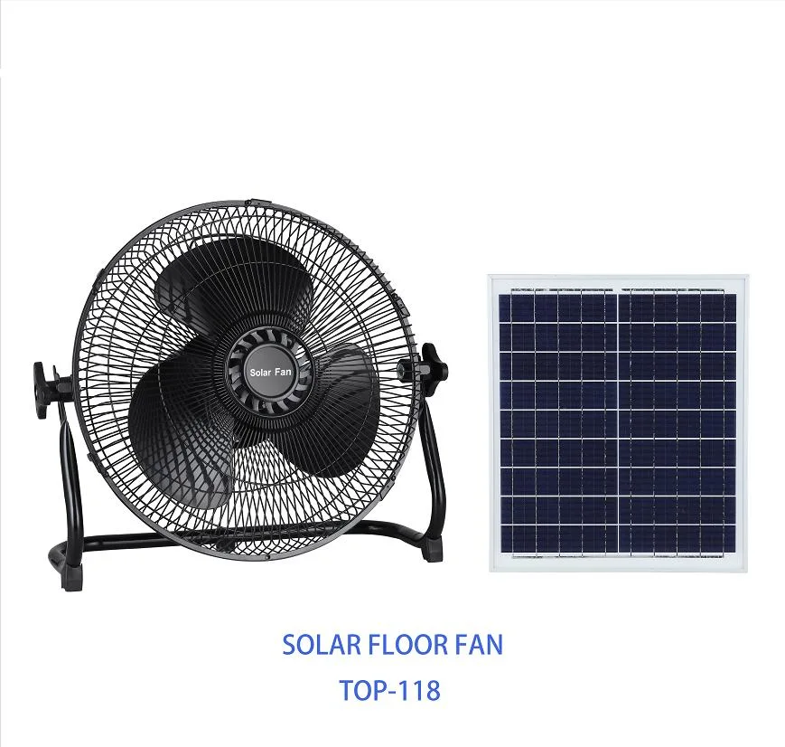Cooling Fan Motor Fan USB Charging Interface Rechargeable Fan Charge Display Powerful Fan 3 Gears Solar Electrical Fan Solar Poly A Grade Stand Smart Fan