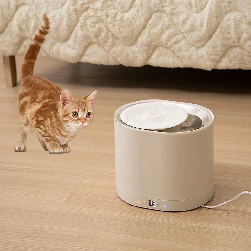 USB Charge Smart Automatic Pet Water Dispenser Cat Water Fountain Feeder