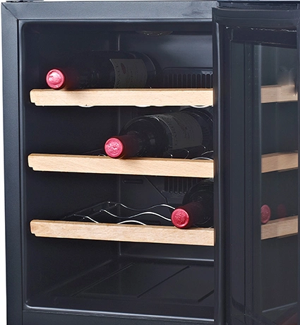 Smad Glass Door Refrigerator Commercial Mini Wine Bottle Chiller