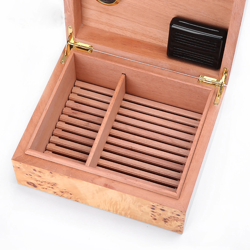 Wooden Cigar Box with a Divider Wholesales