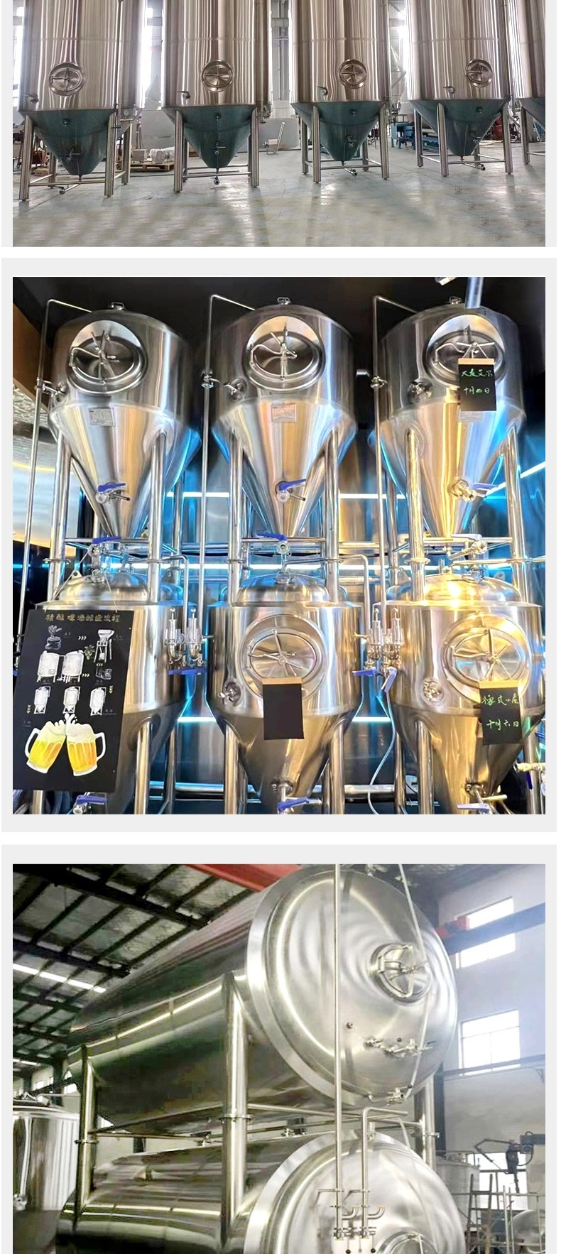 Cy-6000g 1HP 3000W Low Temperature Home Brewing Chiller Beer Wine Immersion Glycol Wort Chiller