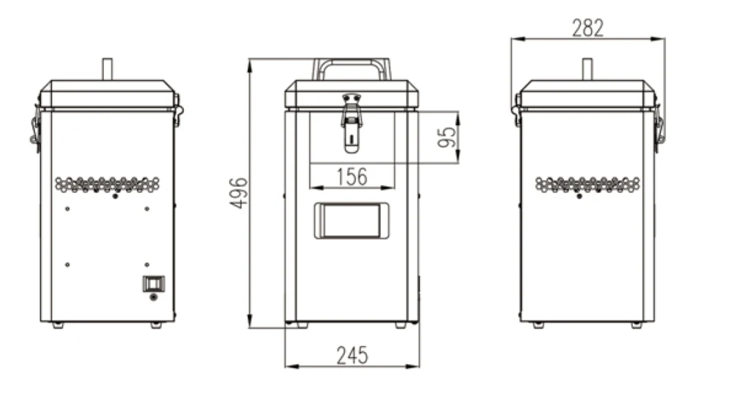 Small Capacity -86 Medical Refrigerator Freezer with Intelligent Temperature Control