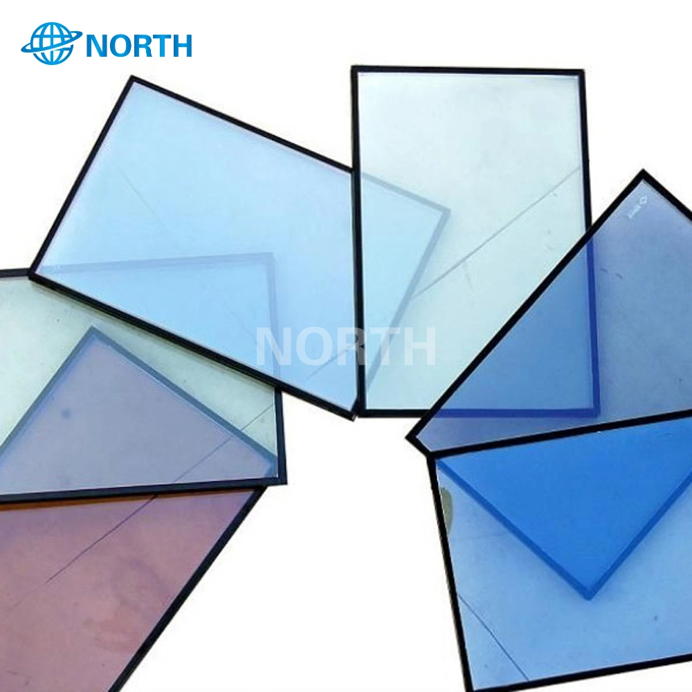 Standard Size Tempered Double Reflective Glass Sheets Walls Brown for Window Building