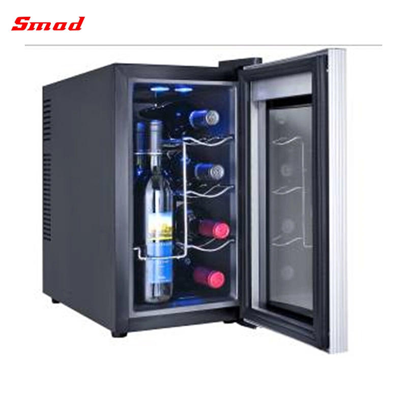 16 Bottles Wine Cellar Touch Screen Door Thermoelectric Wine Fridge Cooler