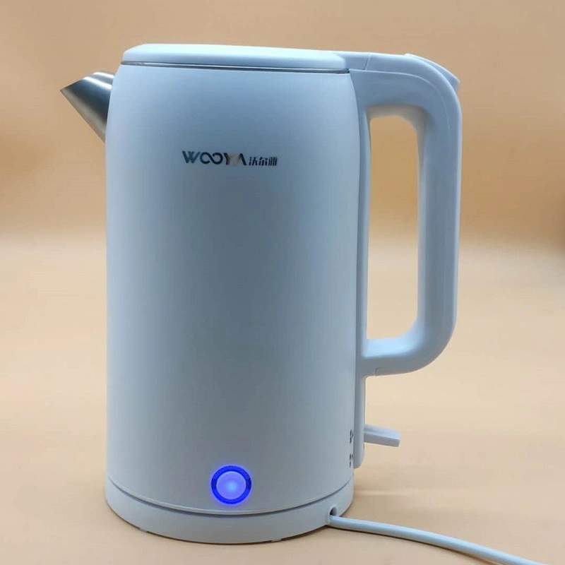 Household Appliance with Plastic and Stainless Steel Material Electric Kettle 1.8L Wide Refilling Mouth