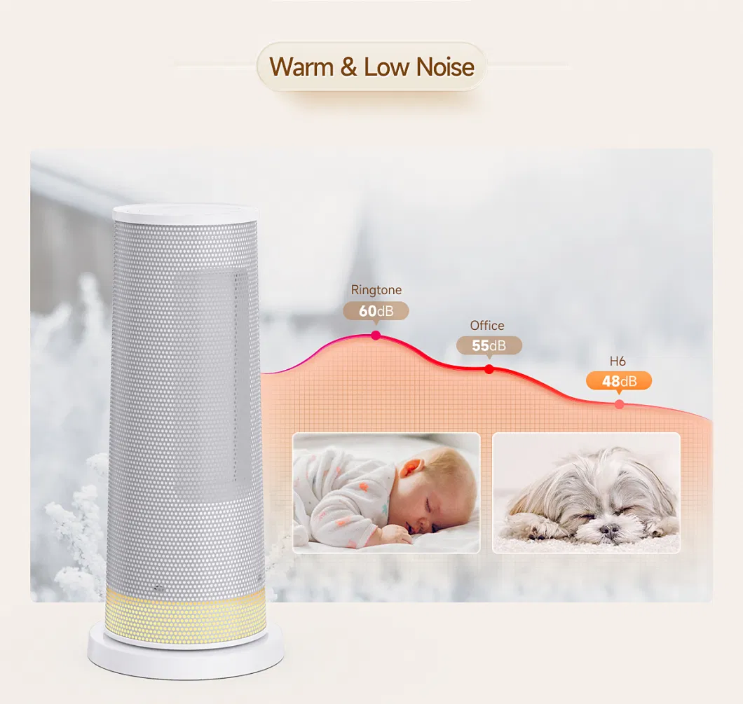 Room Air Ceramic Home Space 2-in-1 Portable Heater and Electric Fan Forced Heaters