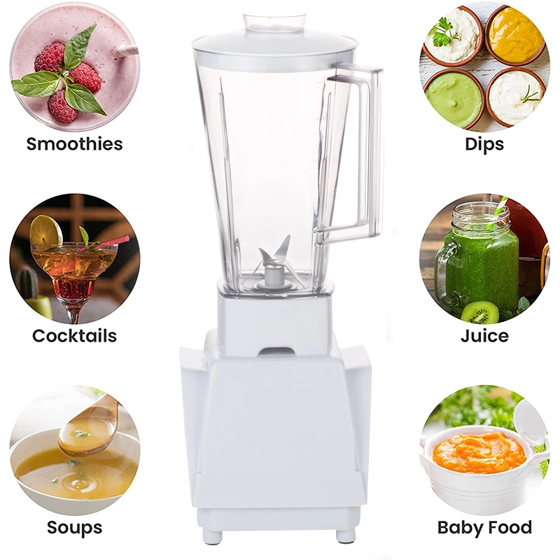 Kitchen Appliance 3 in 1 Electric Blender Smoothie Juicer Blender with Plastic Jug Household Coffee Grinder Table Blender