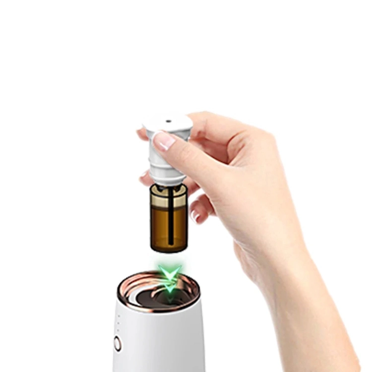 New Arrival Air USB Rechargeable Aroma Diffuser Machine, Hot Sale Room Nebulizing Scent Diffuser for Car Cupholder